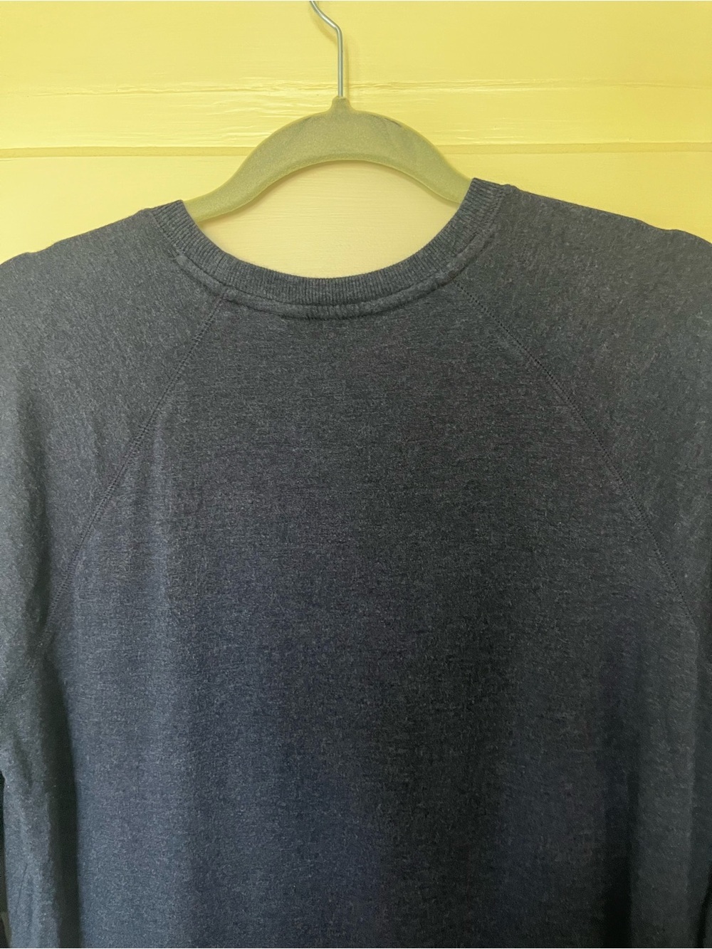 Athleta Tops - Athleta Criss Cross Sweatshirt - Navy Blue - Medium - Picture 6 of 8